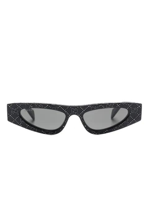 cat eye-frame sunglasses by GUCCI