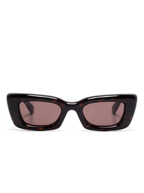 cat eye-frame sunglasses by GUCCI