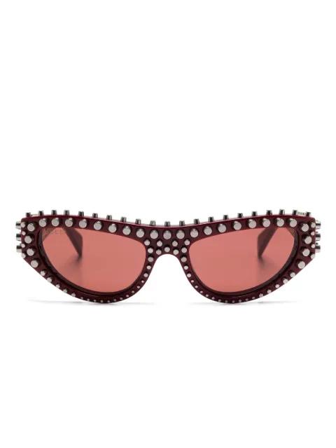 cat-eye-frame sunglasses by GUCCI