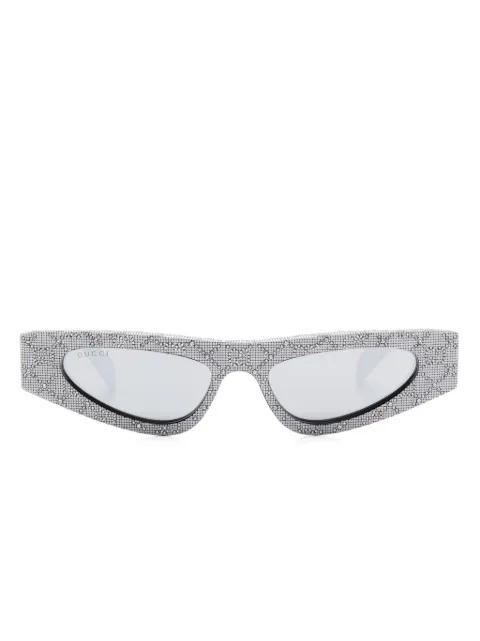 cat eye-frame sunglasses by GUCCI