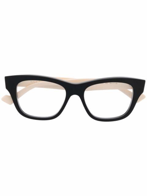 cat-eye glasses by GUCCI