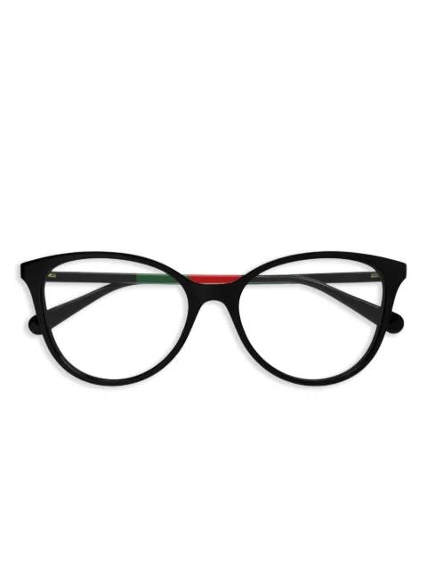 cat-eye glasses by GUCCI