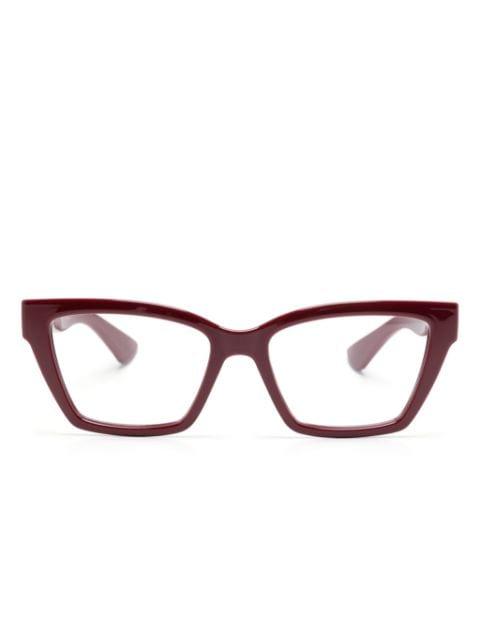 cat-eye glasses by GUCCI