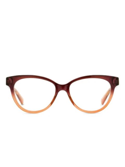 cat-eye glasses by GUCCI