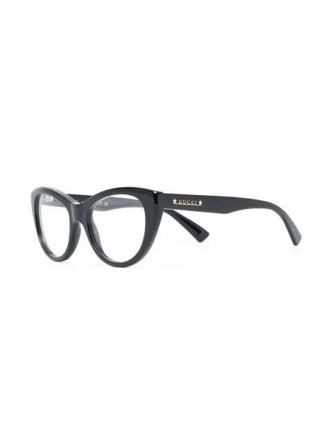 cat-eye optical glasses by GUCCI