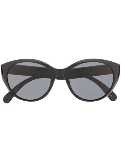 chevron-detail sunglasses by GUCCI