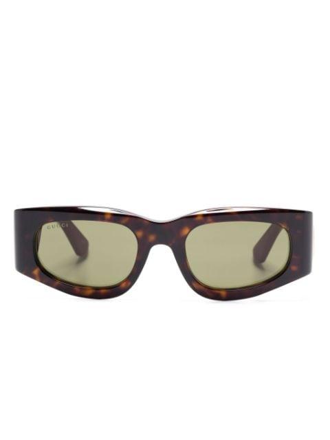 colourblock sunglasses by GUCCI