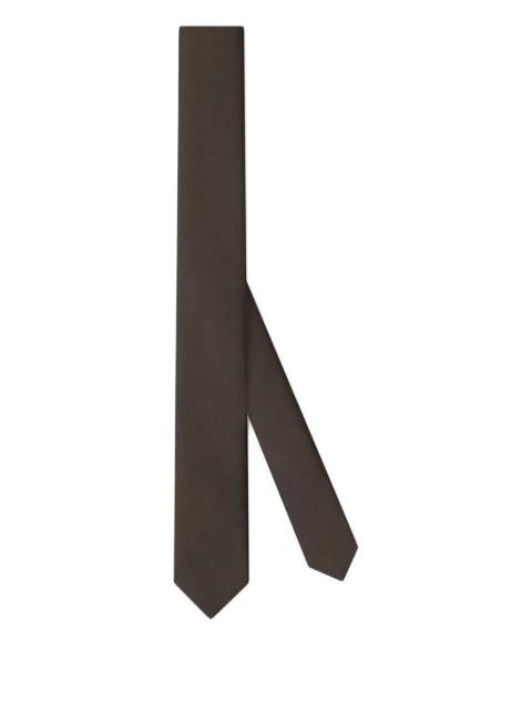 crepe-effect tie by GUCCI