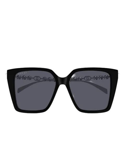 crystal-embellished sunglasses by GUCCI