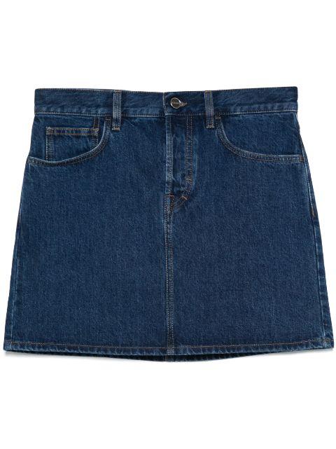 denim mini skirt by GUCCI