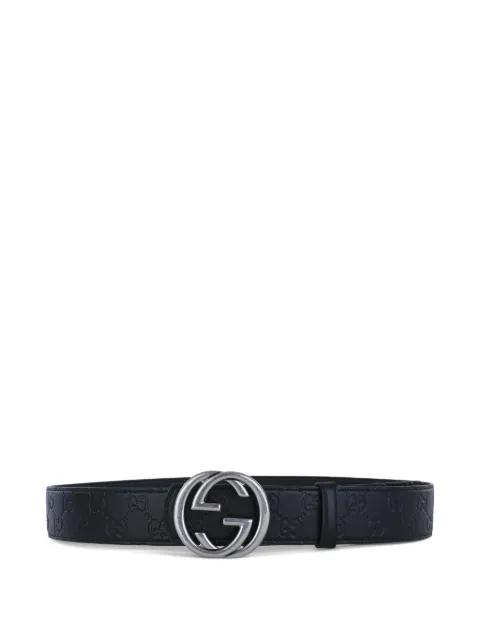 embossed interlocking belt by GUCCI