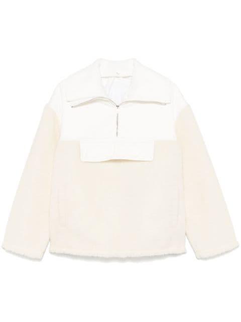 fleece zip hoodie by GUCCI