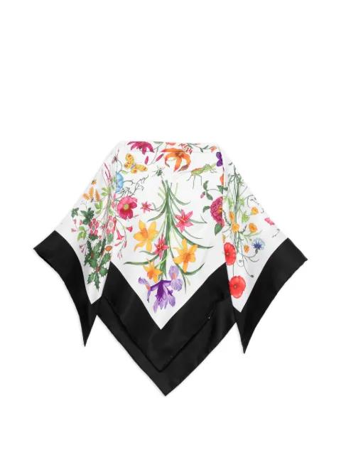 floral-print scarf by GUCCI