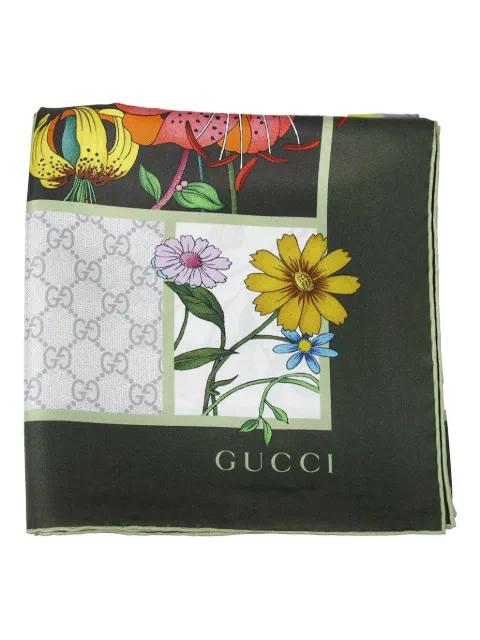 floral-print scarf by GUCCI