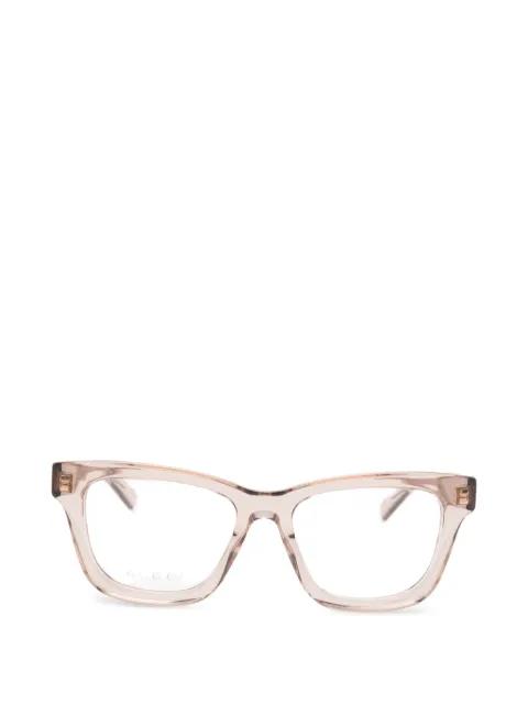 geometric frame glasses by GUCCI