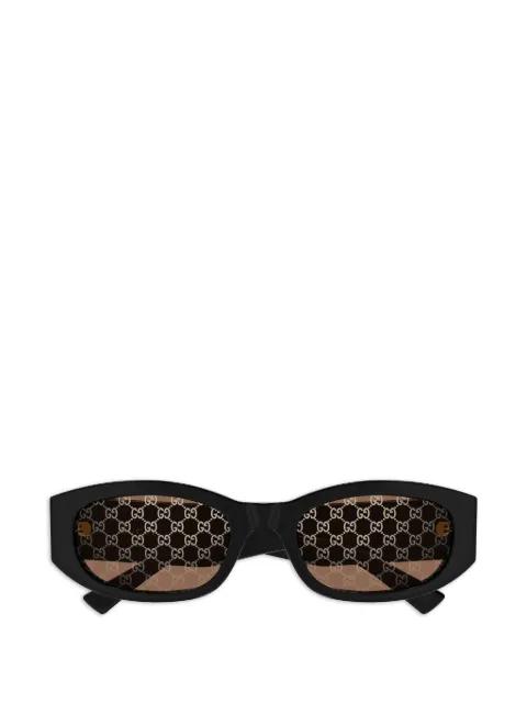 geometric-frame pattern sunglasses by GUCCI