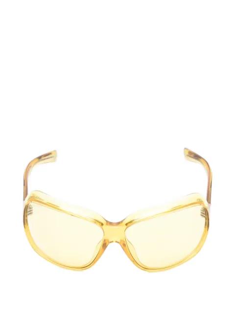 geometric-frame sunglasses by GUCCI