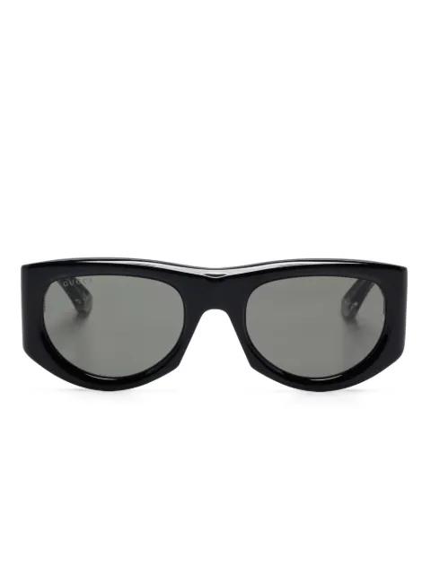 geometric-frame sunglasses by GUCCI