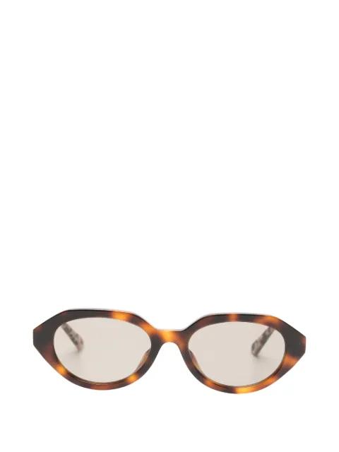 geometric-frame sunglasses by GUCCI