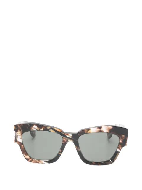 geometric-frame sunglasses by GUCCI