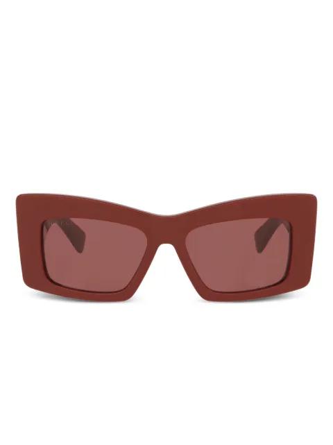 geometric-frame sunglasses by GUCCI