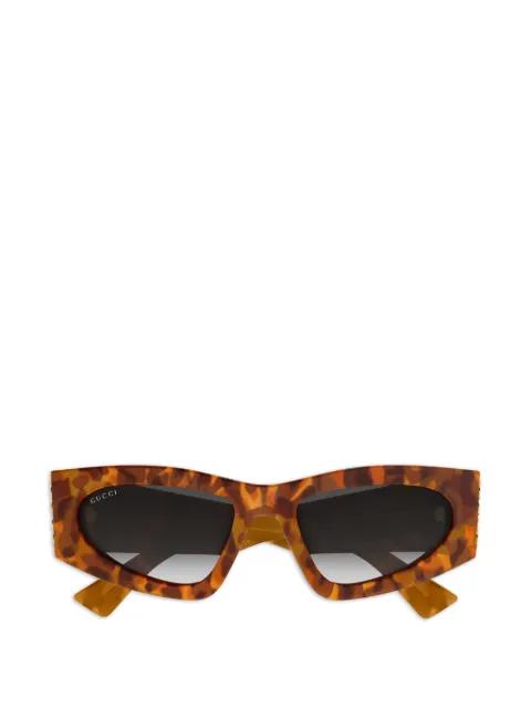 geometric-frame sunglasses by GUCCI