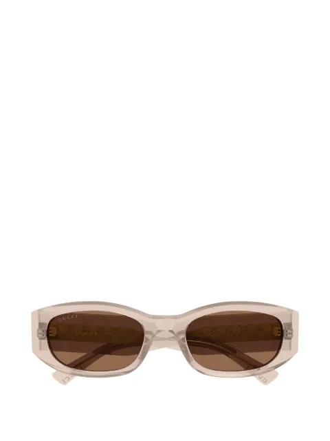 geometric-frame sunglasses by GUCCI