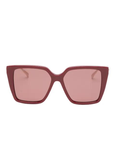 geometric-frame sunglasses by GUCCI