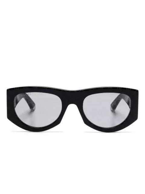 geometric-frame sunglasses by GUCCI