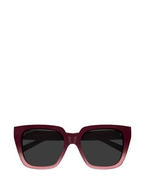geometric stripe sunglasses by GUCCI