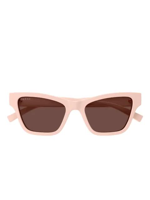 geometric stripe sunglasses by GUCCI