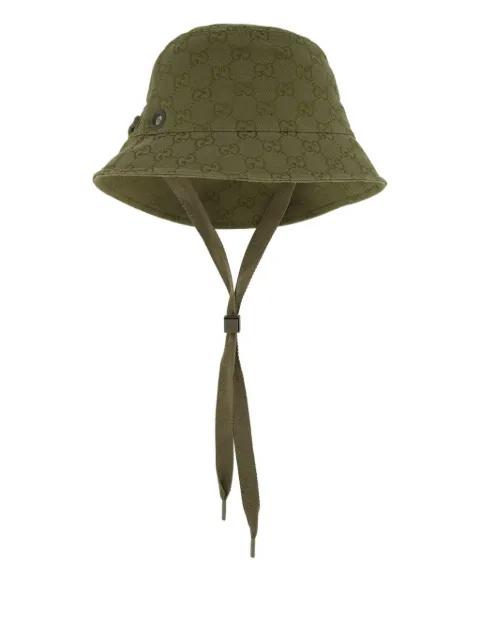 gg canvas fedora hat by GUCCI