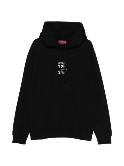 graphic hoodied sweatshirt by GUCCI