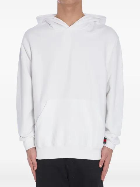 hoodied stripe sweatshirt by GUCCI