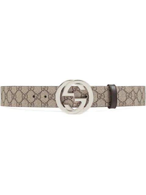interlocking-G pattern belt by GUCCI