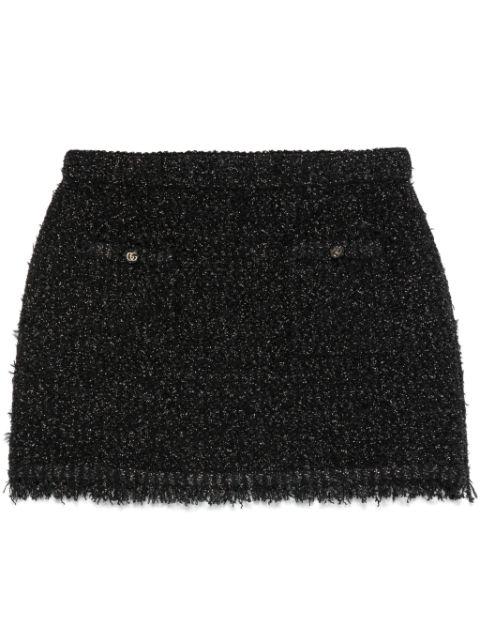 lamé mini skirt by GUCCI
