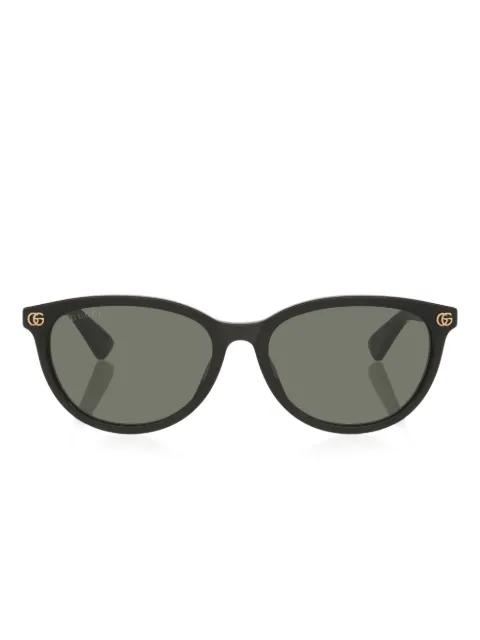 logo-detail round-frame sunglasses by GUCCI