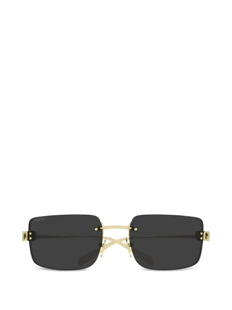 logo-detail square-frame sunglasses by GUCCI