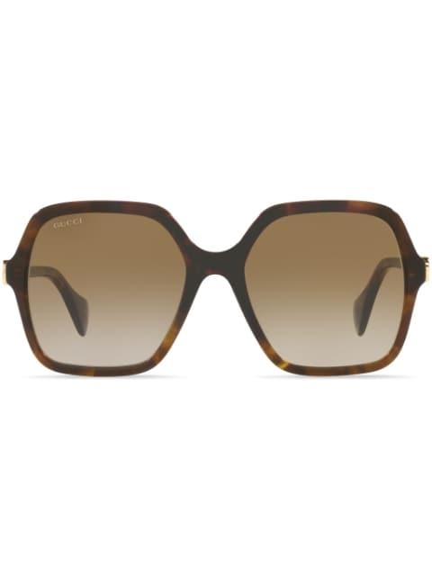 logo-detail sunglasses by GUCCI