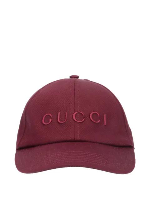 logo-embroidered baseball cap by GUCCI