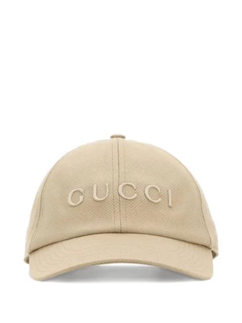 logo-embroidered baseball cap by GUCCI