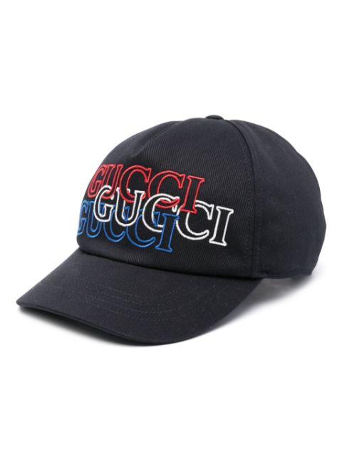 logo-embroidered baseball cap by GUCCI