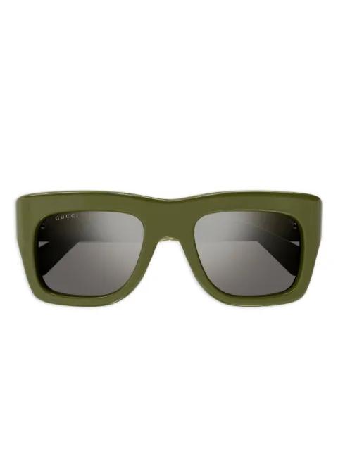 logo-lettering sunglasses by GUCCI