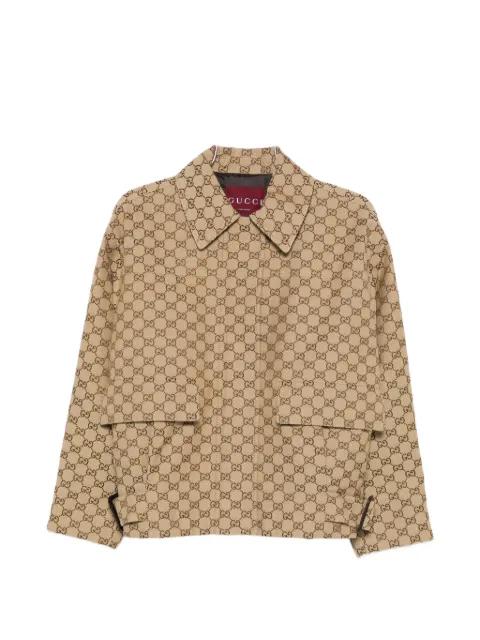logo-monogram jacket by GUCCI