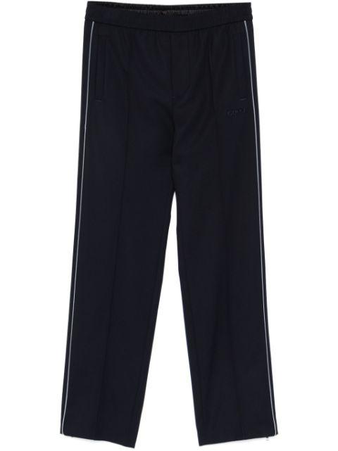 logo-patch trousers by GUCCI