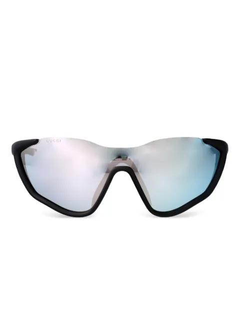 mask-shaped sunglasses by GUCCI