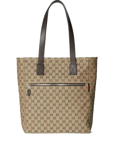 medium GG-monogram tote bag by GUCCI