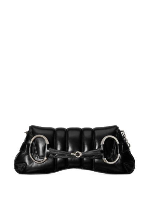 medium Horsebit Chain shoulder bag by GUCCI