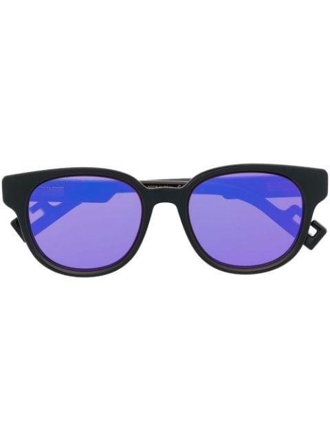 mirrored square-frame sunglasses by GUCCI