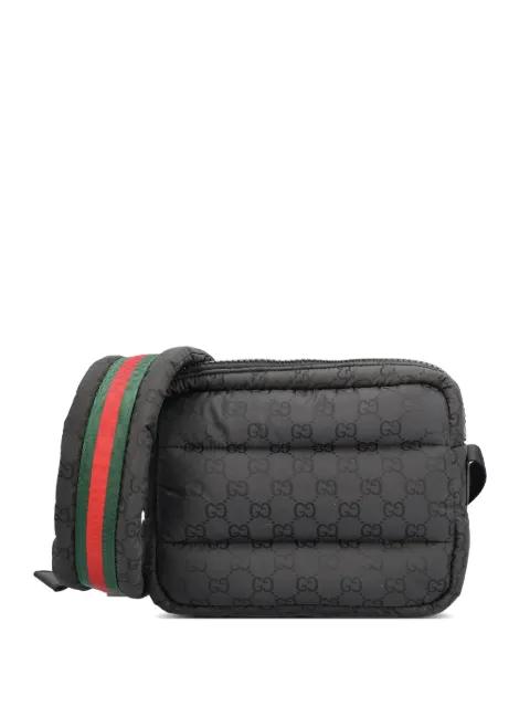 monogram logo shoulder bag by GUCCI